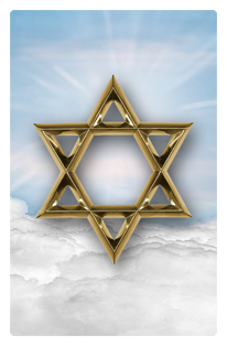 Star of David Blue-Gold